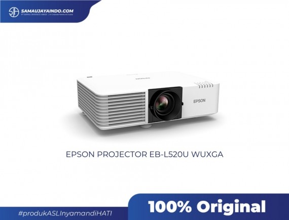 EPSON PROJECTOR EB-L520U WUXGA (4KE), 5200 Lumens