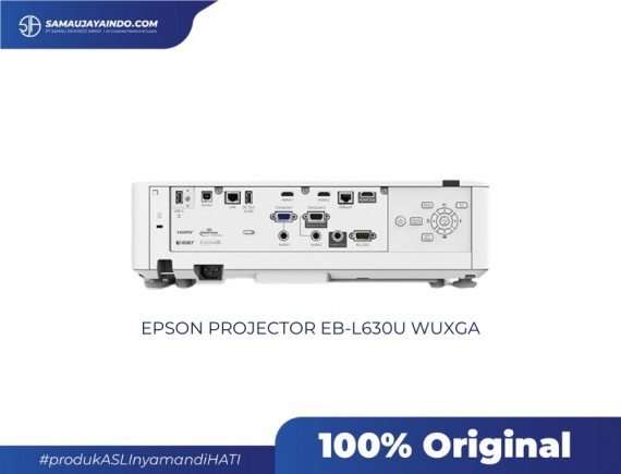 EPSON PROJECTOR EB-L630U WUXGA (4KE), 6200 Lumens ( Wifi )