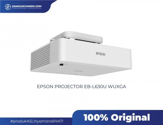 EPSON PROJECTOR EB-L630U WUXGA (4KE), 6200 Lumens ( Wifi )