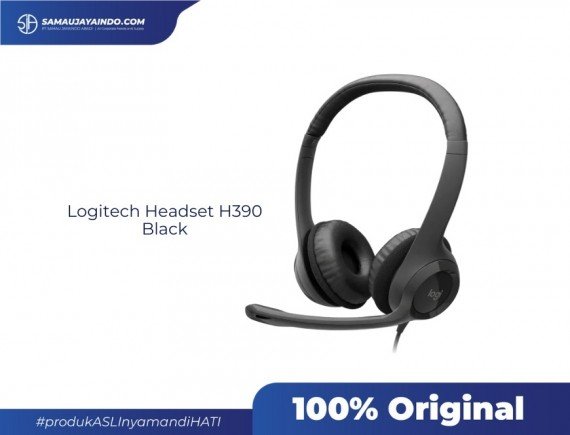 Logitech H390 Headset Stereo USB Mikrofon Noise-Cancelling