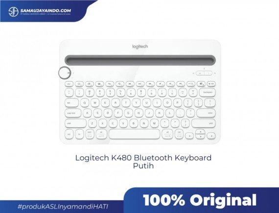 Logitech K480 Keyboard Wireless Bluetooth Multi-Device