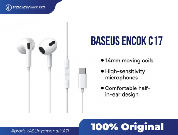 Baseus Encok C17 Type-C Wired Earphone