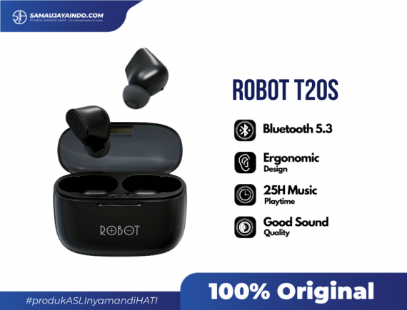 Robot TWS T20S Wireless Earphone Bluetooth 5.3