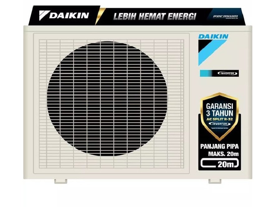 Daikin Ftkc25tv Ac Split 1 Pk Inverter Smile Putih