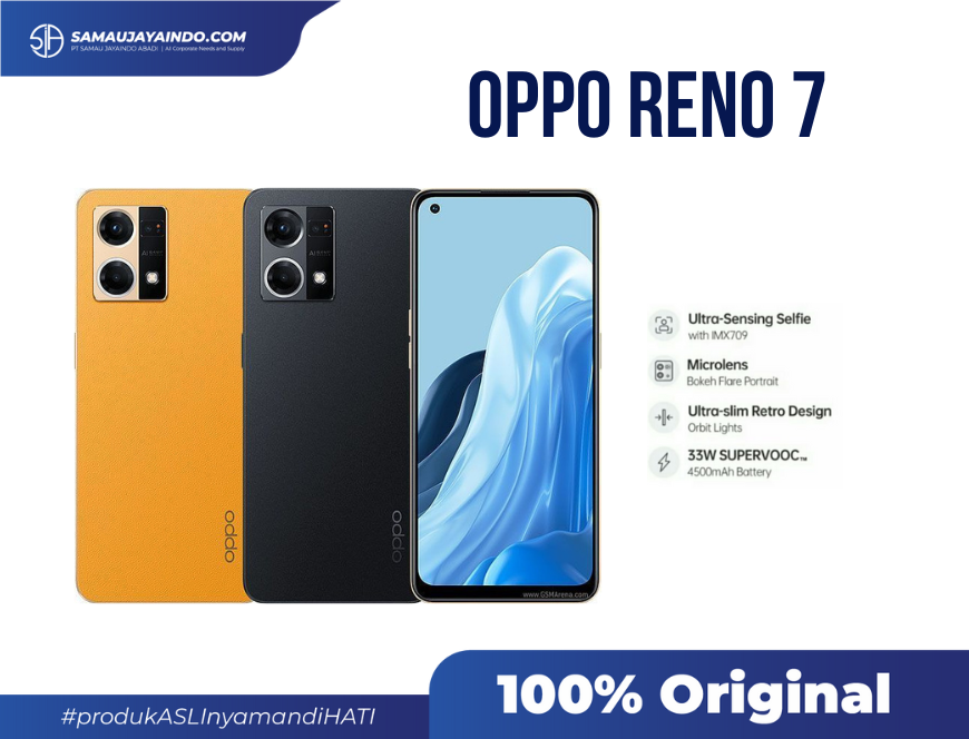 OPPO Reno 7 8/128 GB - Garansi Resmi