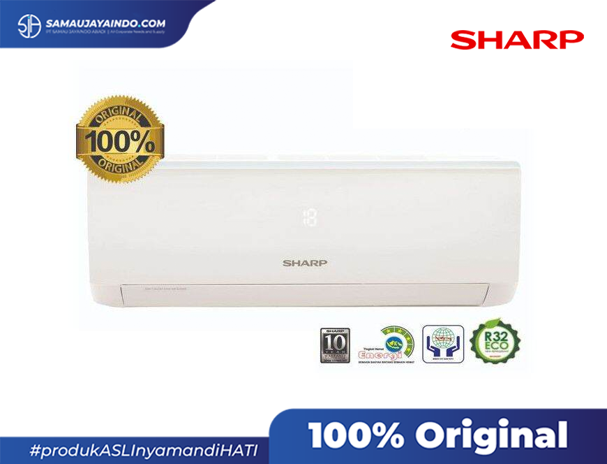 harga ac sharp 1 2 pk low watt ah a5ucy